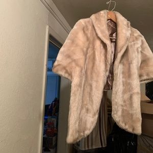 Women Mink Shawl